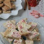 Snickerdoodle and Peppermint Cookie Bark | CookingInStilettos.com