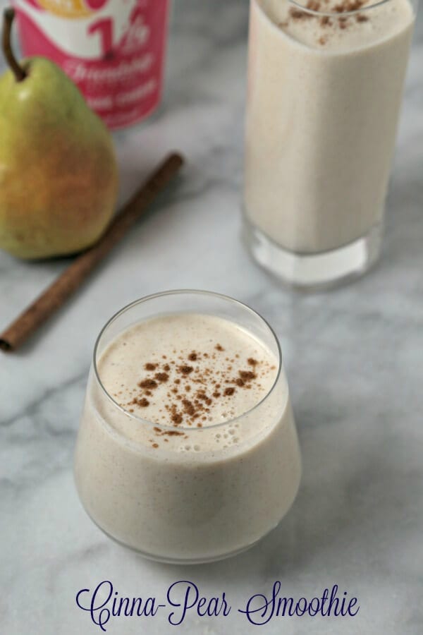 A Protein Packed Cinna Pear Smoothie To Start The Day Cooking In