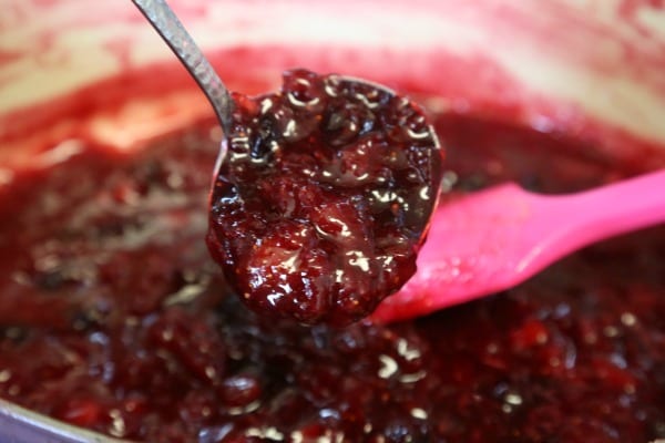 Easiest Ever Strawberry Jam - Ready to Jar | CookingInStilettos.com