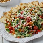 Middle Eastern Chickpea Salad | CookingInStilettos.com