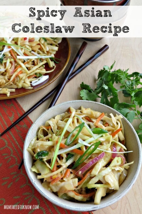 Delicious Dishes Recipe Party #29 | Spicy Asian Coleslaw