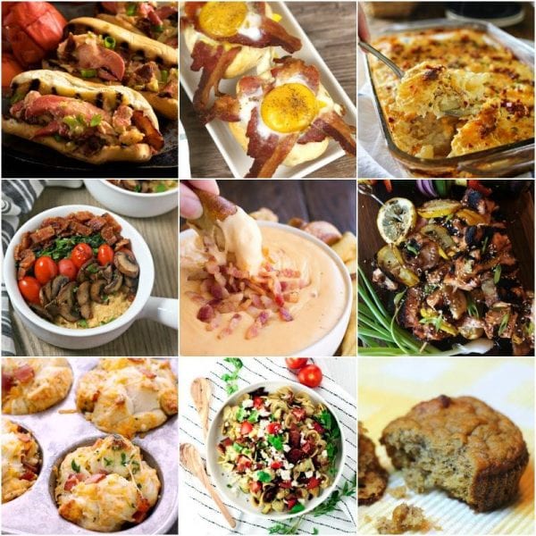 #BaconMonth Recipes Celebrating The Best Bacon Recipes | CookingInStilettos.com