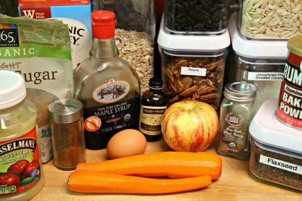 Morning Glory Baked Oatmeal - Ingredients | CookingInStilettos.com