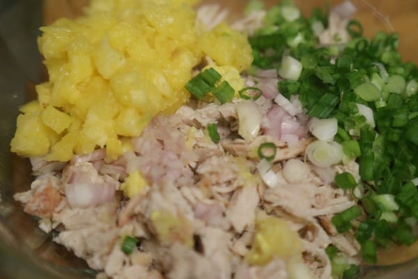 Kalua Pork Bites with Homemade Pineapple Teriyaki Sauce - Making the Filling | CookingInStilettos.com