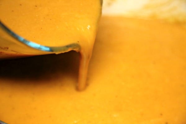 Spicy Harvest Butternut Squash Soup - Velvety Smooth | CookingInStilettos.com