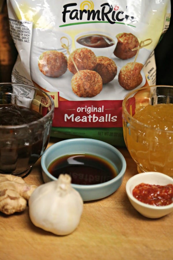 Slow Cooker Hawaiian Meatballs- Ingredients | CookingInStilettos.com