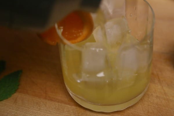 Tangerine Mojito - Time to Pour | CookingInStilettos.com