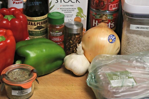 Stuffed Pepper Soup- Ingredients | CookingInStilettos.com