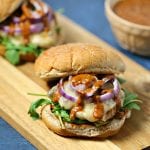 Chicken Mole Burger | CookingInStilettos.com
