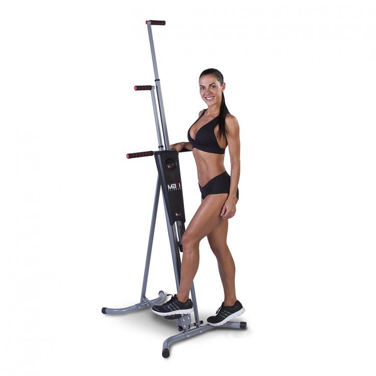 Cardio Vertical Climbing Machine From Maxi Climber Combined With Diet