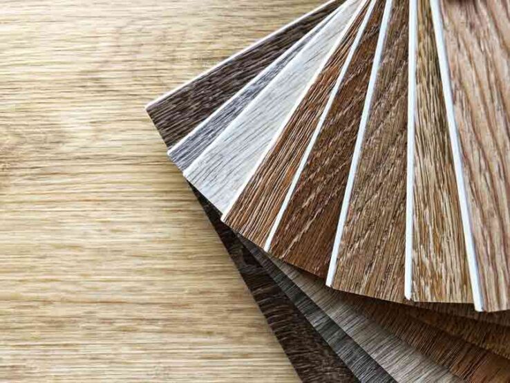 Vinyl flooring design pallet