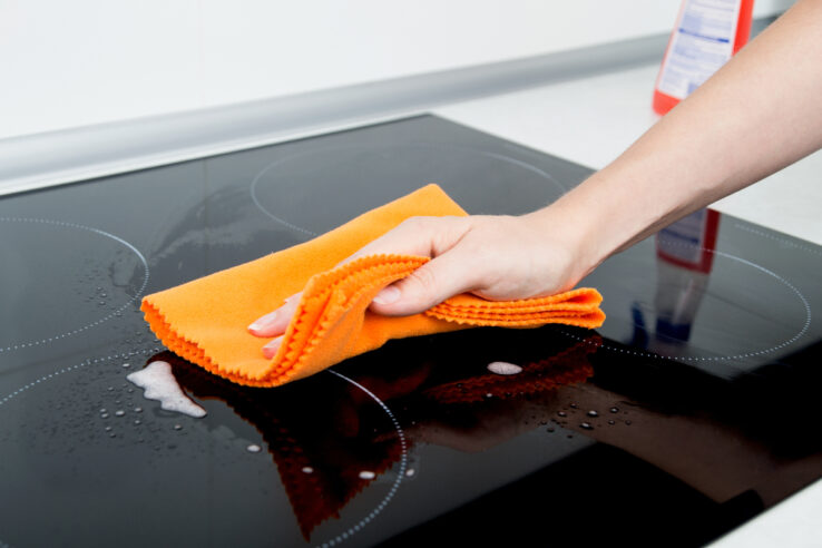 Induction Cooktop Cleaning