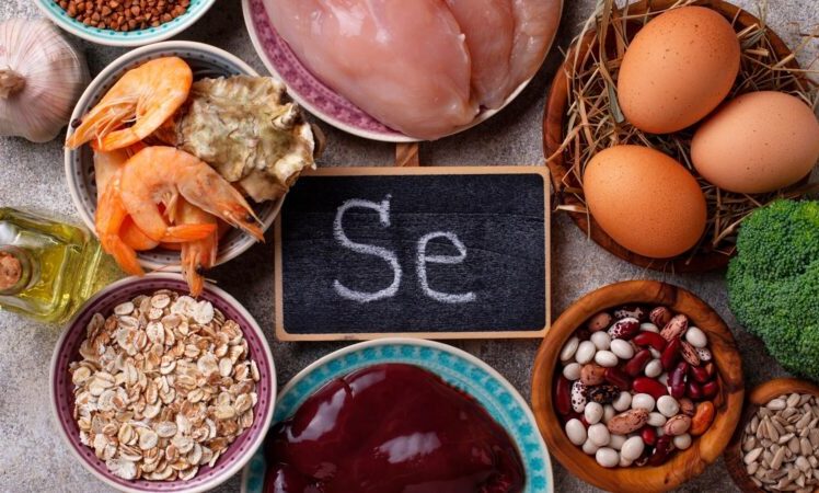 Healthy,Product,Sources,Of,Selenium.,Food,Rich,In,Se