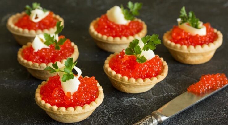 Tartlets with Caviar