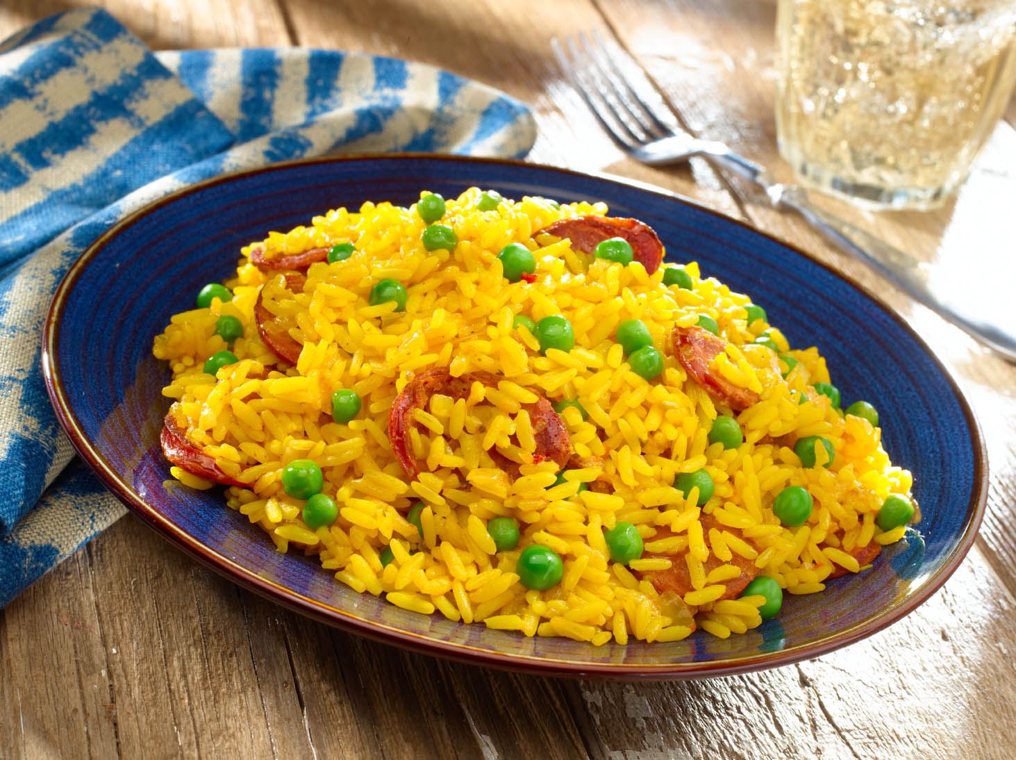 Spanish Rice with Chorizo