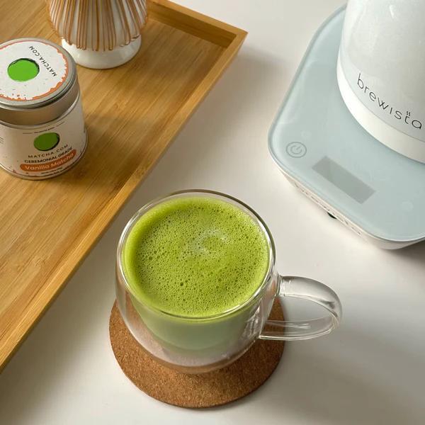 Cozy Vanilla Matcha Latte